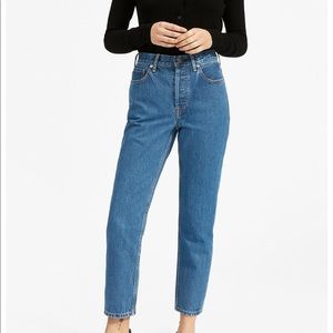 NWT Everlane 90s cheeky straight ankle jean